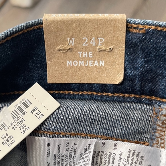 Madewell Mom jeans, Dark blue with five pockets - Picture 5 of 14